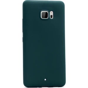  Apsuwa Htc  U Ultra Kılıf Premier Silikon Kılıf Esnek Kılıf Mat Kılıf Haki