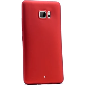  Apsuwa Htc  U Ultra Kılıf Premier Silikon Kılıf Esnek Kılıf Mat Kılıf Kırmızı