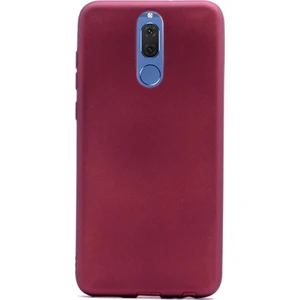 Apsuwa Huawei  Mate 10 Lite Kılıf Premier Silikon Kılıf Mat Kılıf Mürdüm