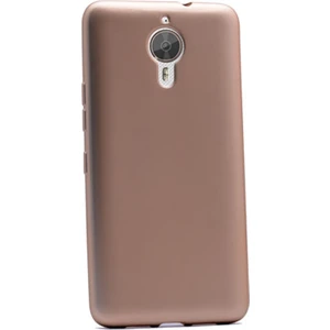  Apsuwa General Mobile Gm5 Plus Kılıf Premier Silikon+Nano Glass Koruyucu Gold
