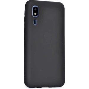  Apsuwa Samsung  Galaxy A2 Core Kılıf Premier Silikon Esnek+Nano Glass Siyah