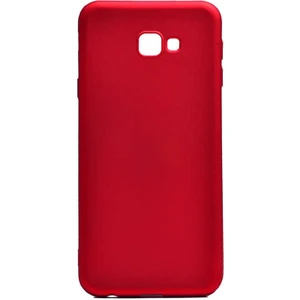  Apsuwa Samsung  Galaxy J4 Plus Kılıf Premier Silikon +Nano Kırmızı