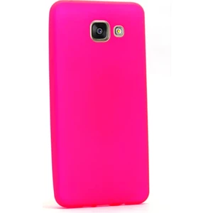  Apsuwa Samsung  Galaxy A5 2016 Kılıf Premier Silikon Kılıf+Nano Glass Koruyucu Pembe