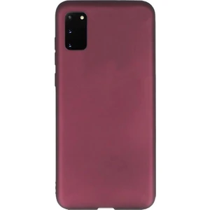  Apsuwa Samsung  Galaxy S20 Kılıf Premier Silikon Esnek Koruma Mürdüm