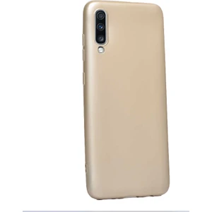  Apsuwa Samsung  Galaxy A70 Kılıf Premier Silikon Esnek Arka Koruma Gold