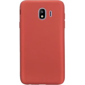  Apsuwa Samsung  Galaxy J4 Kılıf Premier Silikon Ipeksi Dokunuş Kırmızı
