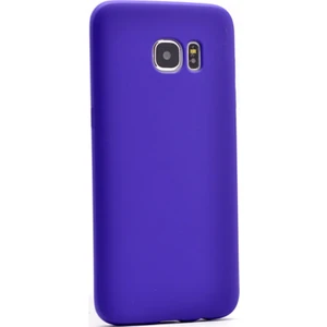  Apsuwa Samsung  Galaxy S7 Edge Kılıf Premier Silikon Kılıf Mor