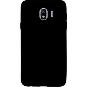  Apsuwa Samsung  Galaxy J4 Kılıf Premier Silikon Ipeksi Dokunuş Siyah