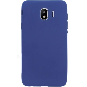 Apsuwa Samsung  Galaxy J4 Kılıf Premier Silikon Ipeksi Dokunuş Lacivert