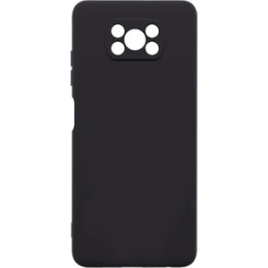  Apsuwa Xiaomi  Poco X3 Nfc Kılıf Kamera Korumalı Premier Silikon Esnek Koruma Siyah