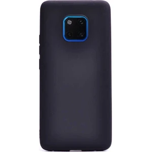  Apsuwa Huawei  Mate 20 Pro Kılıf Premier Lüx Yumuşak Silikon Siyah