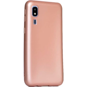  Apsuwa Samsung  Galaxy A2 Core Kılıf Premier Silikon Esnek+Nano Glass Bronz