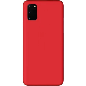  Apsuwa Samsung  Galaxy S20 Kılıf Premier Silikon Esnek Koruma Kırmızı