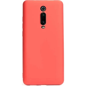  Apsuwa Xiaomi  Mi 9t Kılıf Premier Silikon Esnek Arka Koruma Kırmızı