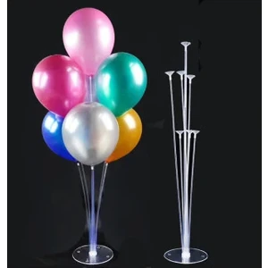 Çıtı Pıtı Store 2 Adet Balon Süsleme Standı 7li Çubuklu Ikili Set Ayaklı Stand