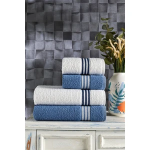 Veronica 4'lü Banyo Havlu Seti