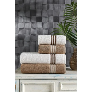 Veronica 4'lü Banyo Havlu Seti