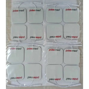 Tens  Pedi Kablolu Yedek Elektrot 5x5 Tens Pedi 4'lü