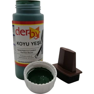 Mont Direksiyon Koltuk Deri Boyası 100 ml ve Saplı Sünger 1 Adet