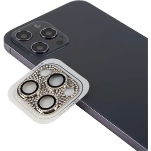 Apple iPhone 13 Pro Max Full Taşlı Kamera Lens Koruyucu Çerçeveli Koruyucu Cl-08