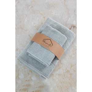 Royality 50 x 90 - 70 x 140 cm 4'lü  Banyo Havlu Seti, %100 Pamuklu Havlu Takımı