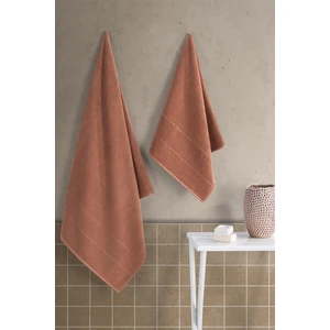 Zeynep Tekstil Royal 50 x 90 - 70 x 140 cm 2'li  Banyo Havlu Seti, %100 Pamuklu Havlu Takımı