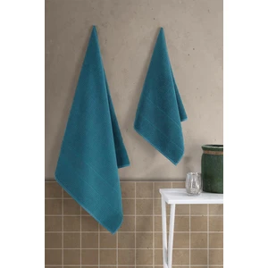 Zeynep Tekstil Royality 50 x 90 - 70 x 140 cm 2'li  Banyo Havlu Seti, %100 Pamuklu Havlu Takımı