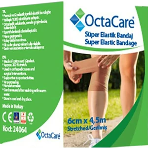 Süper Elastik Bandaj 6 cm x 4,5 M