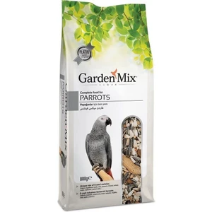 Garden Mix  Platin Papağan Yemi 800G x 3 Adet