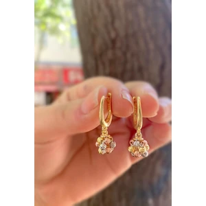 Erer Gümüş Gümüş Dorika Toplu Sallantılı Bayan Küpe KT86E21