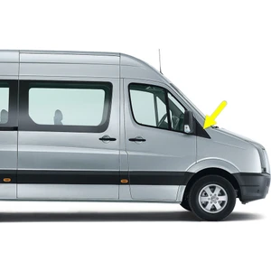 Vw Volkswagen Crafter 2006-2016 Sağ Dış Dikiz Aynası Ön Kapağı Üçgen 2E0857568