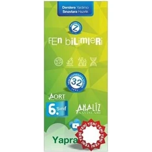 Analiz Yayınları 6.Sınıf Fen ve Teknoloji Kurumsal Yaprak Test