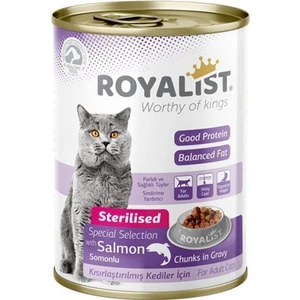 Somonlu Sterilised Kedi Konserve 400 gr x 12