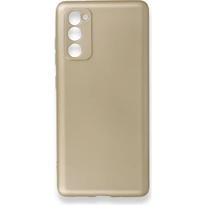  Apsuwa Samsung  Galaxy S20 Fe Kılıf Ultra Elastik Silikon Rubber Premier Gold