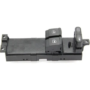 Skoda Fabia Mk1 2000-2008 Sol Ön Kapı Cam Açma Düğmesi Ikili Takım Yeşil Işık 1J3959857A