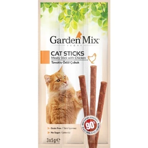 Garden Mix  Tavuklu Kedi Stick Ödül 3*5g 10 Adet