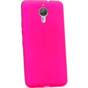 Apsuwa General Mobile Gm5 Plus Kılıf Premier Silikon Kılıf Mat Kılıf Pembe