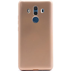Apsuwa Huawei  Mate 10 Pro Kılıf Premier Silikon Kılıf Mat Kılıf Gold