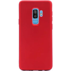 Apsuwa Samsung  Galaxy J8 Kılıf Premier Silikon Lüx Yumuşak Silikon Kırmızı