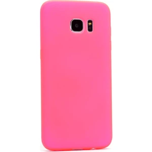  Apsuwa Samsung  Galaxy S7 Edge Kılıf Premier Silikon Kılıf Pembe