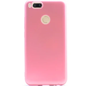 Apsuwa Xiaomi  Mi A1 Kılıf Premier Silikon Kılıf Mat Silikon Kılıf Bronz