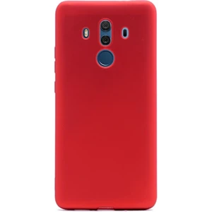  Apsuwa Huawei  Mate 10 Pro Kılıf Premier Silikon Kılıf Mat Kılıf Kırmızı
