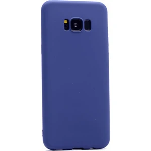 Apsuwa Samsung  Galaxy S8 Plus Kılıf Premier Silikon Kılıf Lacivert