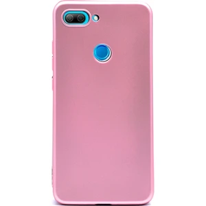 Apsuwa Xiaomi  Mi 8 Lite Kılıf Premier Silikon Koruma+Nano Glass Bronz