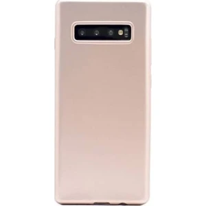 Apsuwa Samsung  Galaxy S10 Plus Kılıf Premier Silikon Esnek Arka Koruma Gold