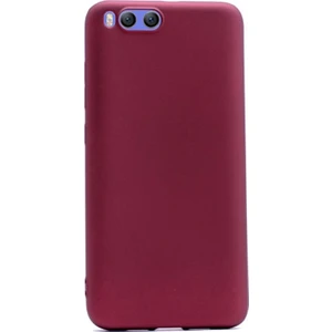 Apsuwa Xiaomi  Mi 6 Kılıf Premier Silikon Kılıf Mat Kılıf Mürdüm