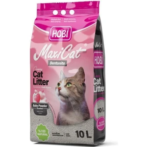 Maxicat Bebek Pudralı Bentonit Kedi Kumu 10 Litre