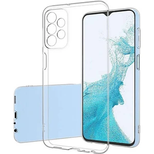 Caseart Samsung Galaxy A23 Kılıf Kamera Koruma Lüx Silikon Şeffaf Kapak