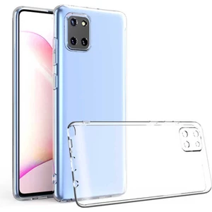 Caseart Samsung Galaxy Note 10 Lite Kılıf Kamera Koruma Lüx Silikon Şeffaf Kapak