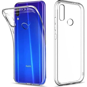 Caseart Xiaomi Redmi Note 7 Pro Kılıf Kamera Koruma Lüx Silikon Şeffaf Kapak